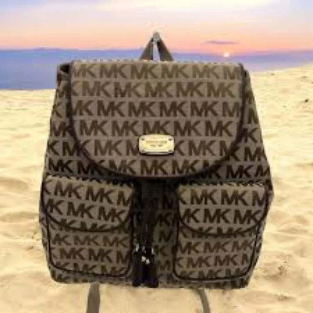 Michael Kors Brown Backpack
